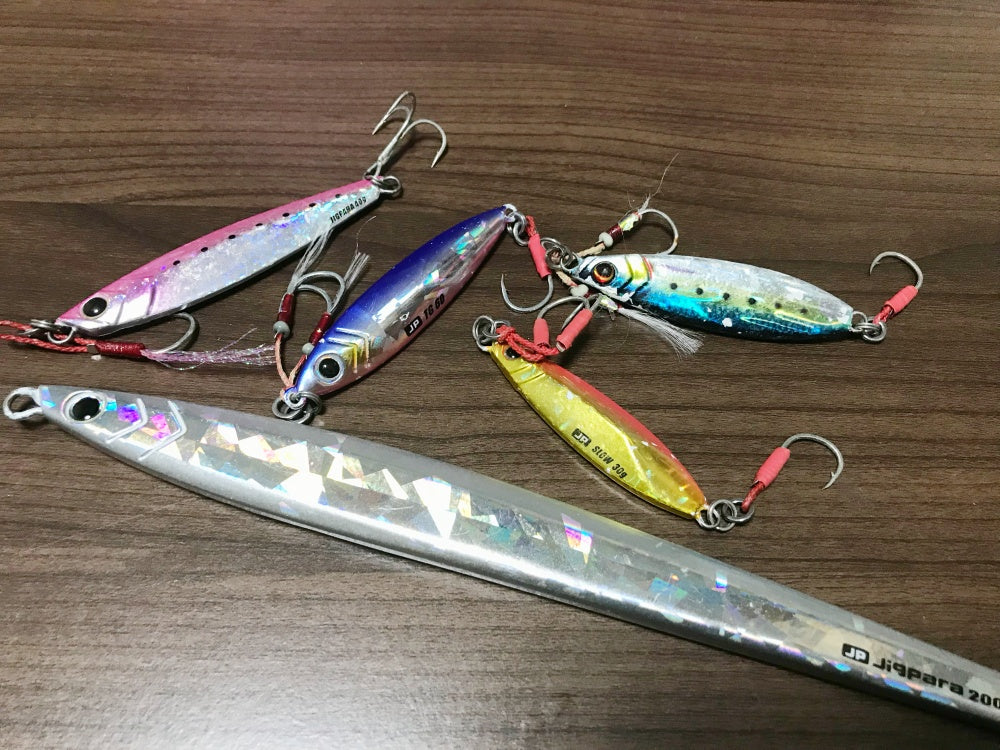 メタルジグセット　ジグパラなど メジャークラフト ジグパラサーフ 35g JRSURF-35 (メタルジグ ヒラメ