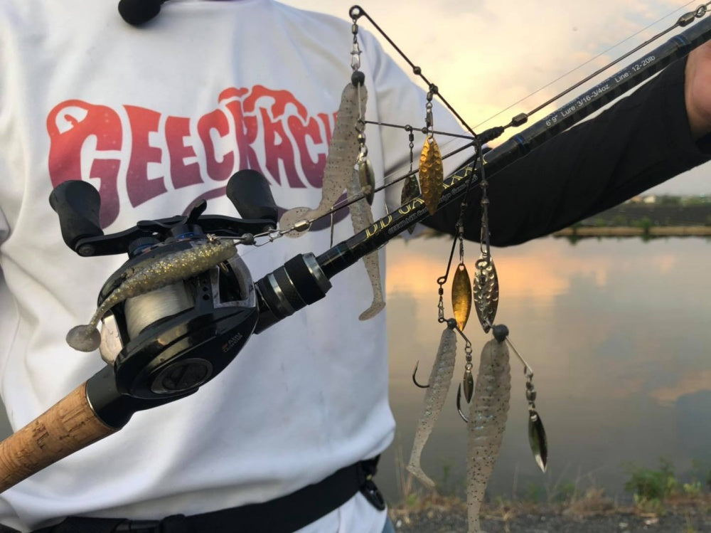 アラバマリグに適したタックルやフックとは？海でも使える優れもの！