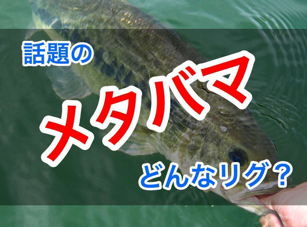 メタバマは斬新すぎる新感覚リグ！使い方やセッティング方法とは？