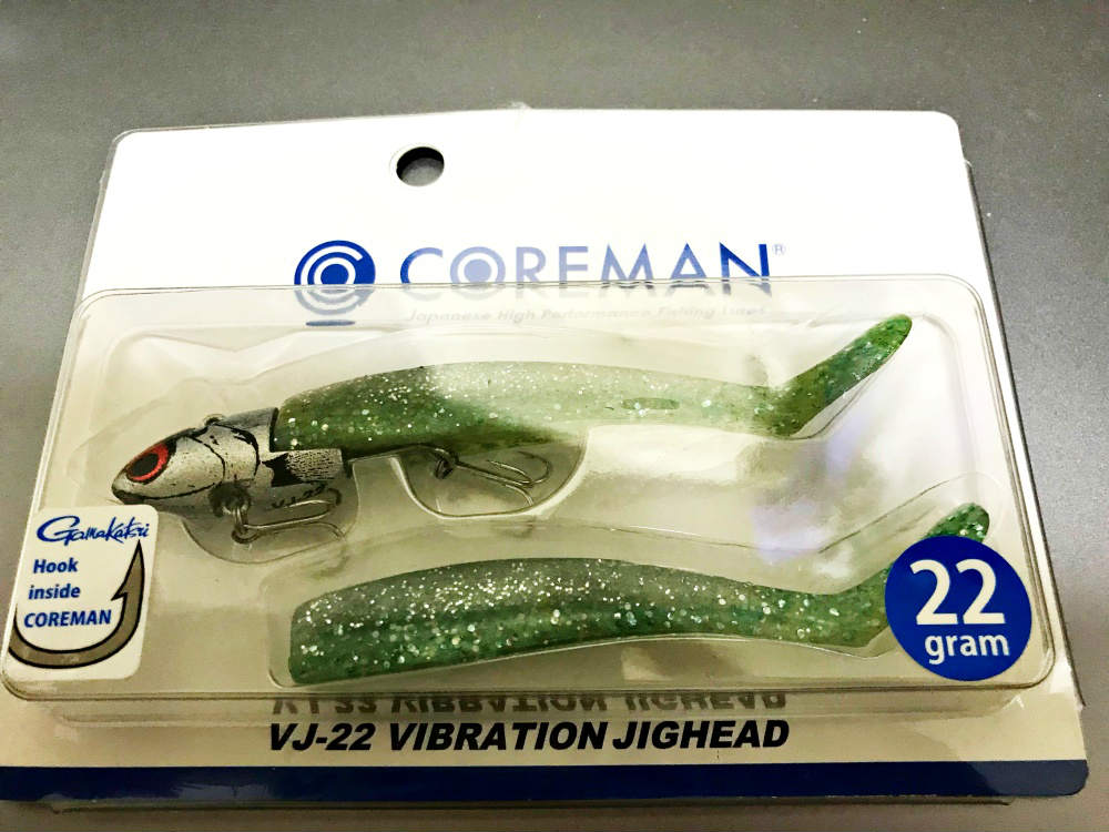 コアマンVJは圧倒的実績の人気ルアー！スレたシーバスや青物に効果的！