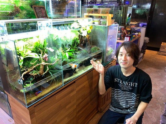 Vol.4 アクアリウムの楽しさを多くの人に伝えられるお店に（奈良県奈良市/川崎さん）