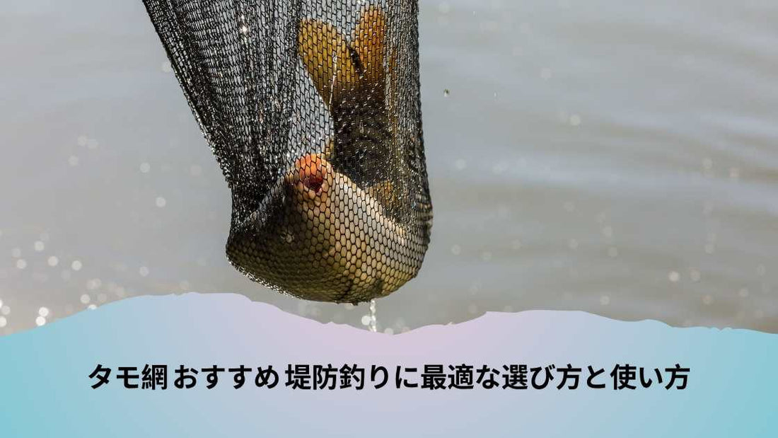 タモ網 おすすめ 堤防釣りに最適な選び方と使い方