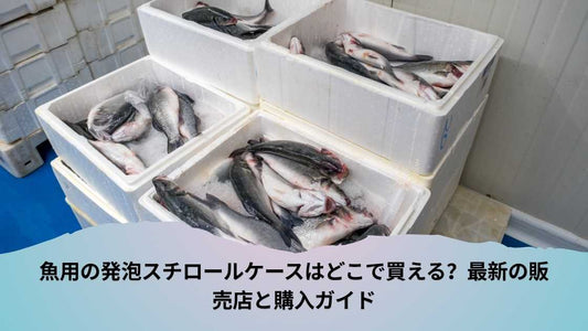 魚用の発泡スチロールケースはどこで買える？